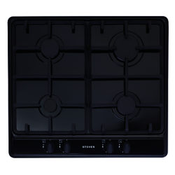 Stoves SGH600C Gas Hob, Black